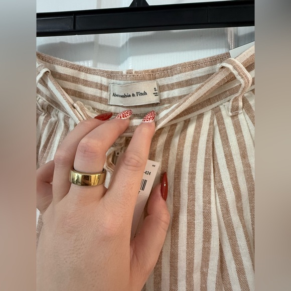 Abercrombie Linen blend tailored pants - Picture 6 of 6